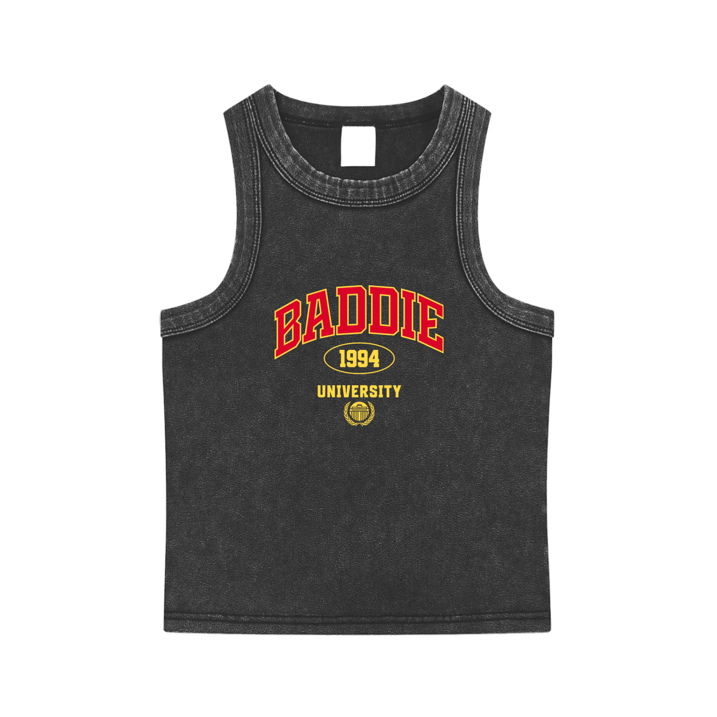 Baddie Snow Washed Tank Top