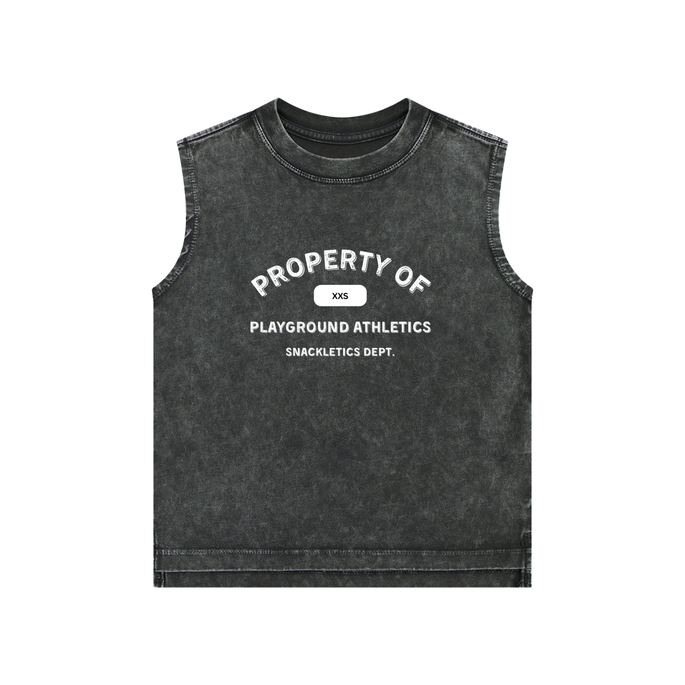Snackletics Snow Washed Kids' Tank Top