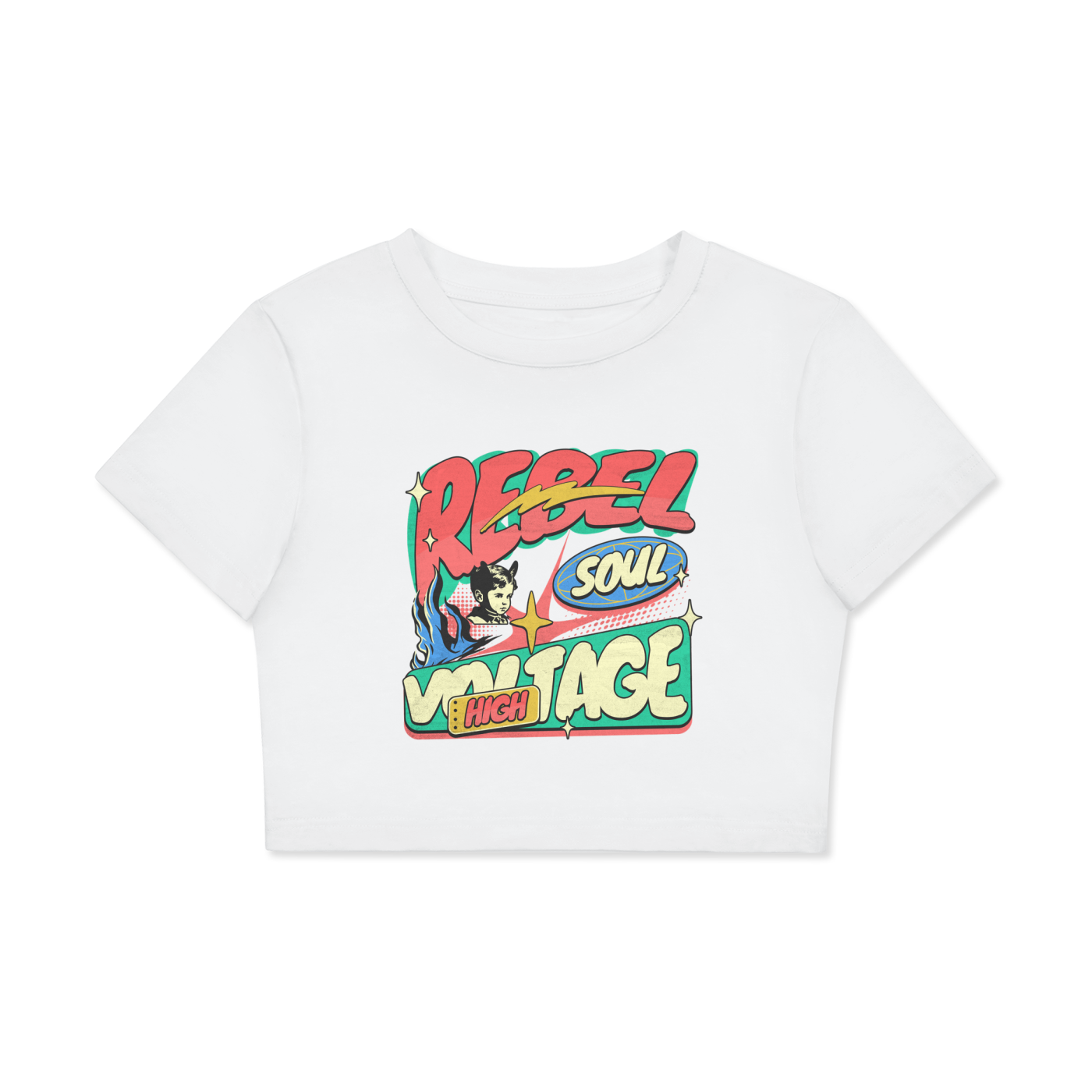 Rebel Soul Vintage Baby Tee