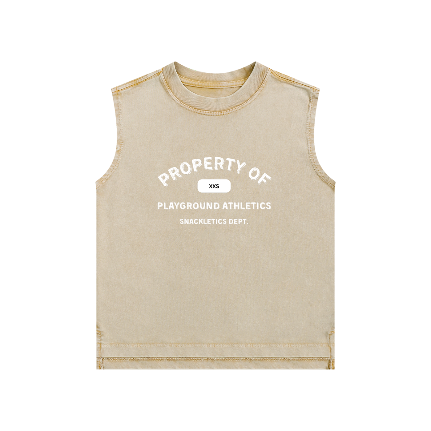 Snackletics Snow Washed Kids' Tank Top