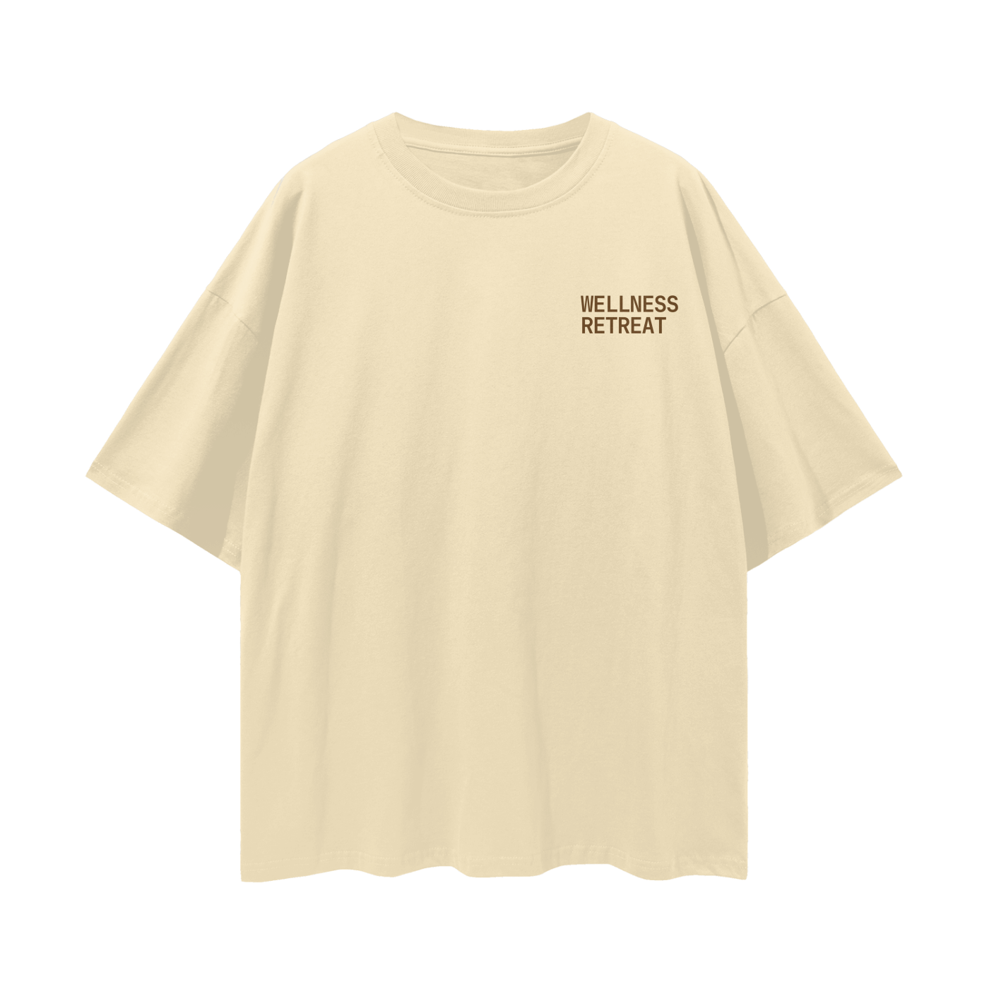 Wellness retreat shirt,Graphic tees,I’m oversized drop shoulder