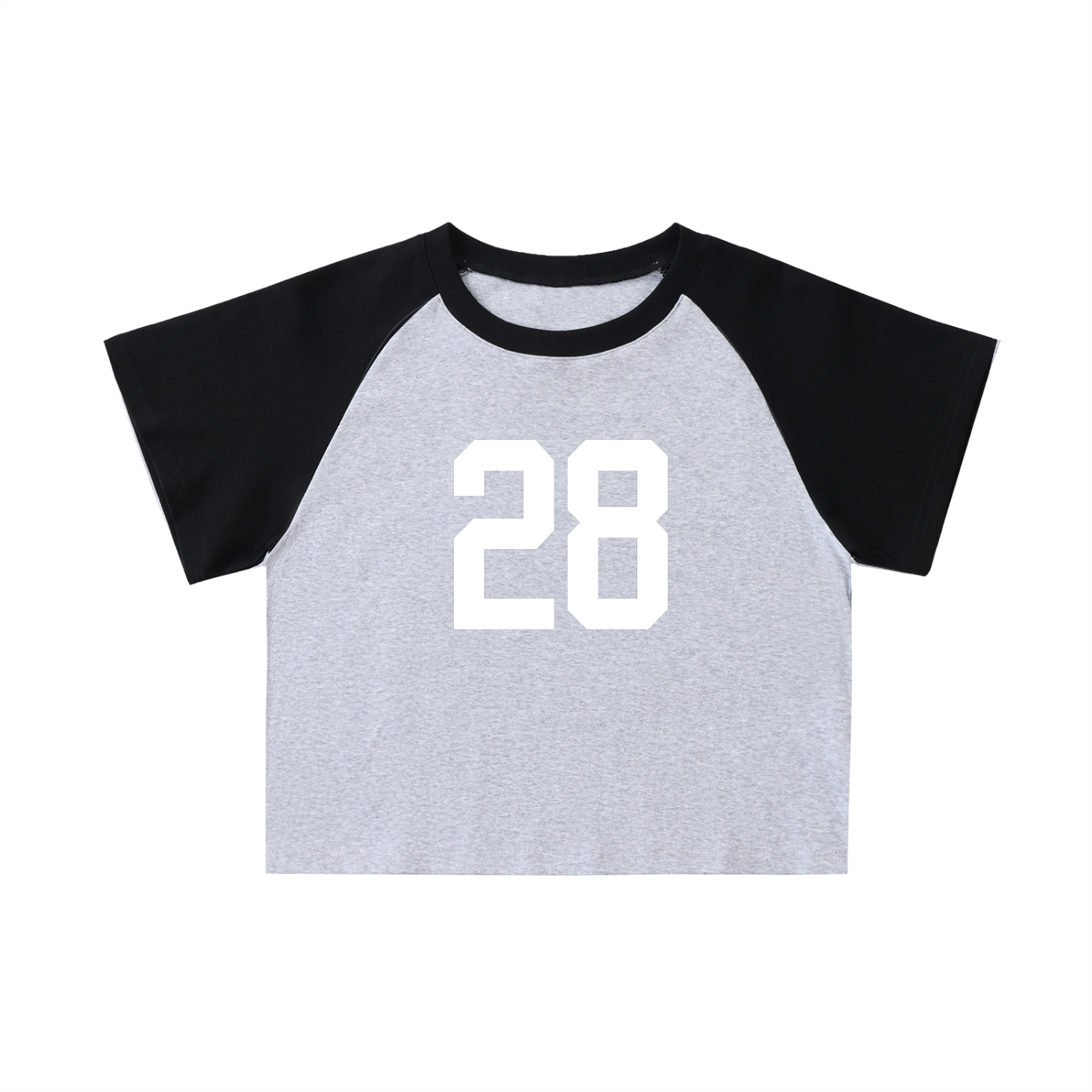 28 Raglan Sleeve Crop Top