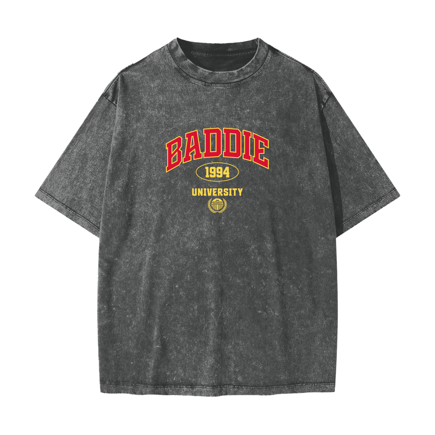 Baddie Varsity Tee ,Oversized womens tee,Womens varsity tee,vintage oversized womens tee,baddie womens tee,womens baddie tee,womens varsity tees