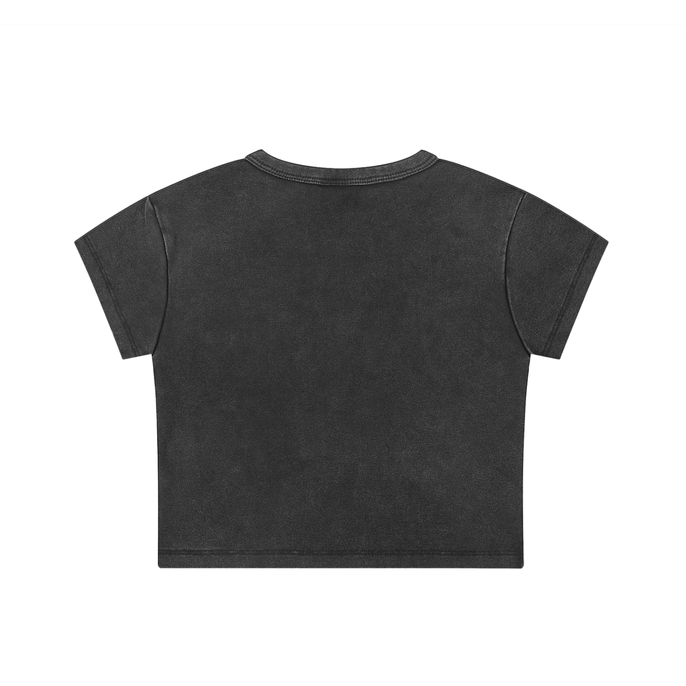 Baddie Snow Washed Crop Top
