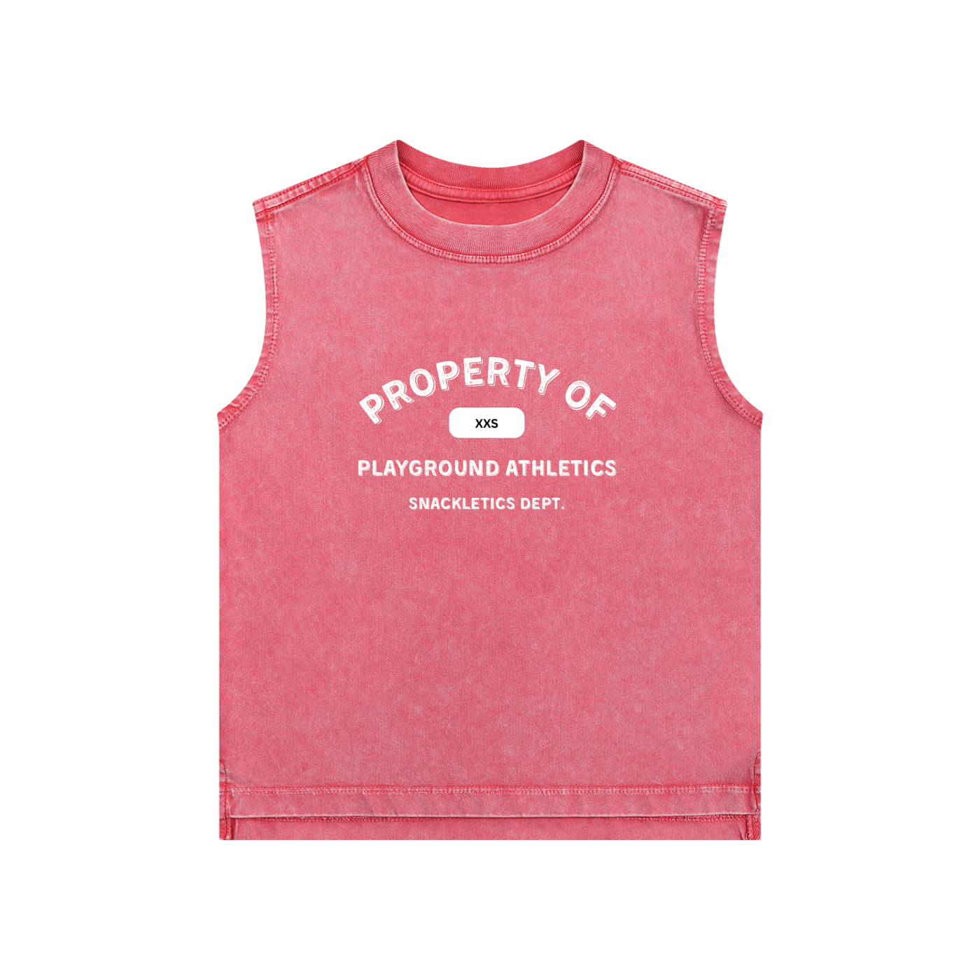 Snackletics Snow Washed Kids' Tank Top