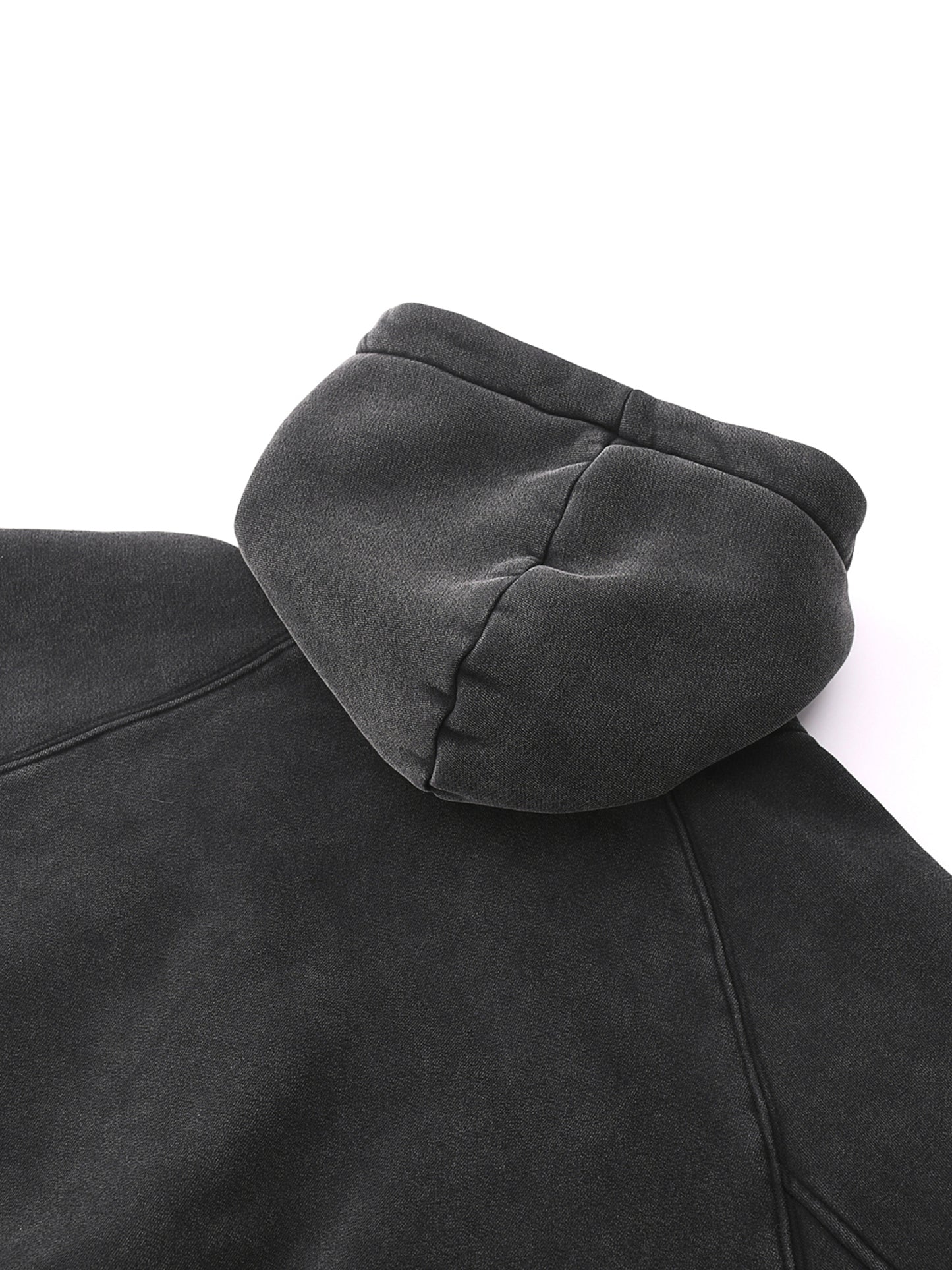 Chosen Snow Washed Cropped Hoodie