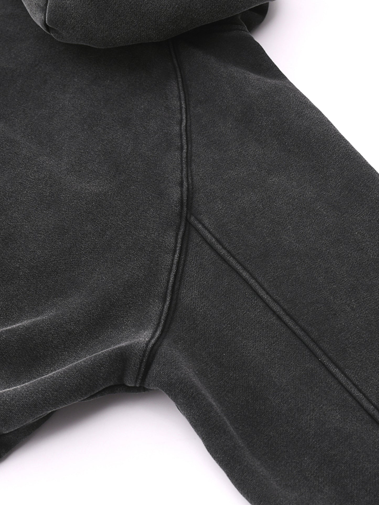Chosen Snow Washed Cropped Hoodie