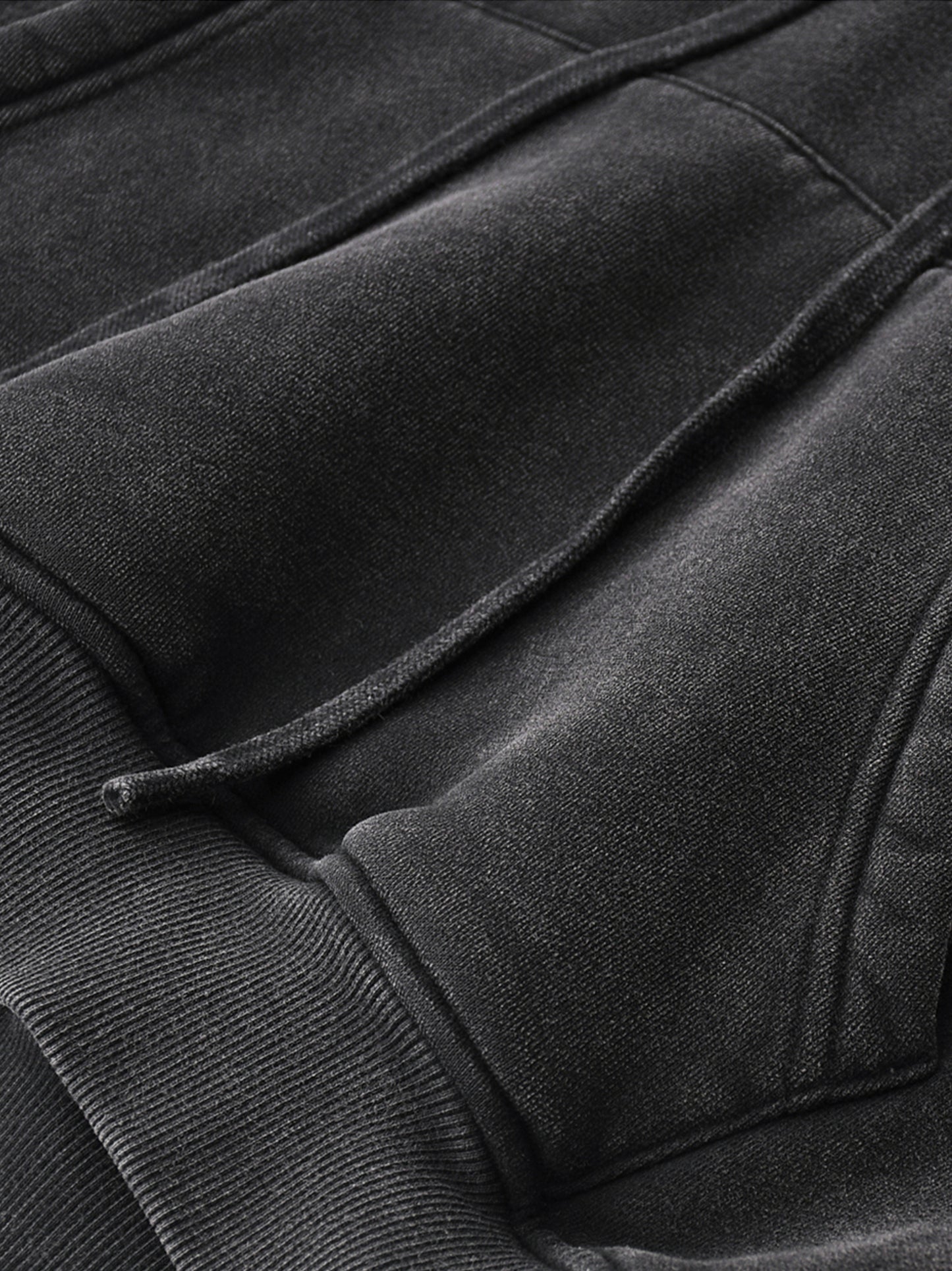 Chosen Snow Washed Cropped Hoodie