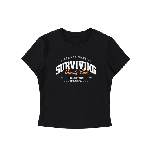 Sassy Man Apocalypse Bodycon T-Shirt
