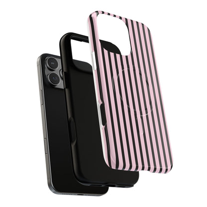 Pink and Black Tough Magnetic Case