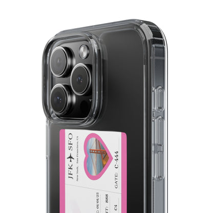 Personalized Travel Clear Phone Case