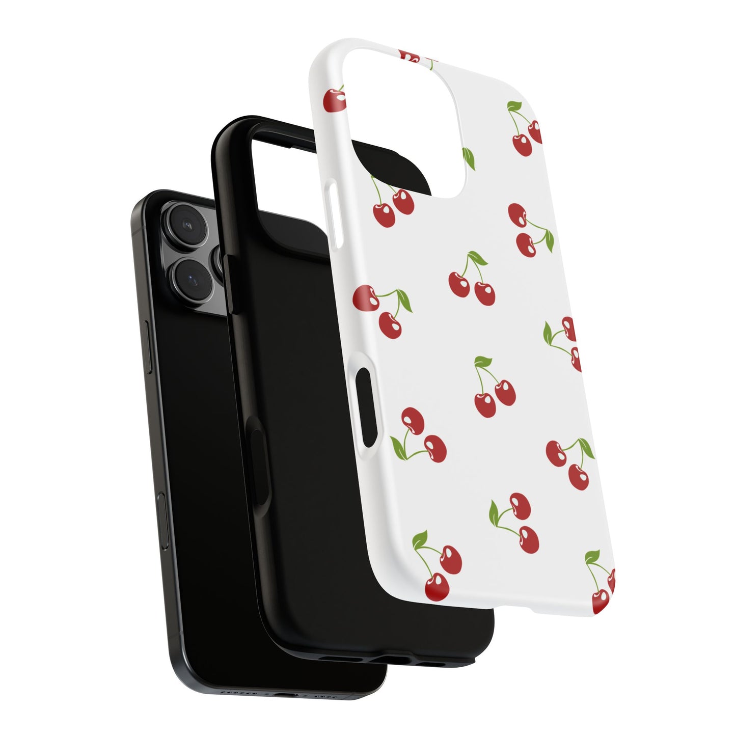 White Cherry Tough Phone Case