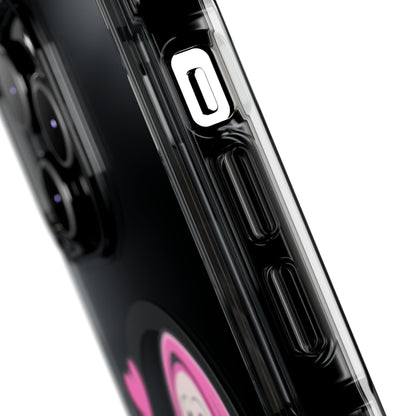 Pink Ghost Clear Magnetic Impact Case