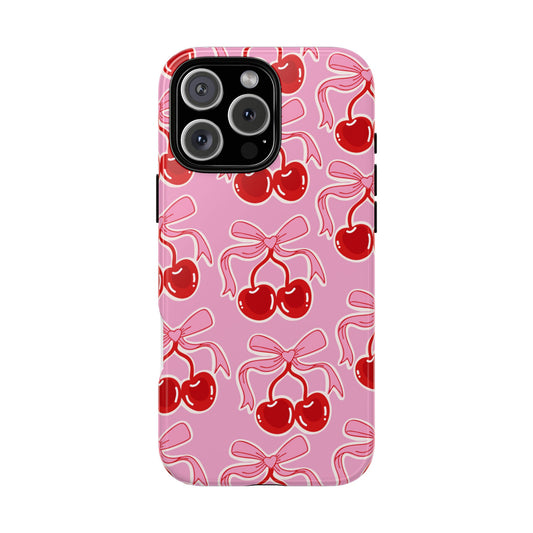 Cute Cherry Tough Phone Case