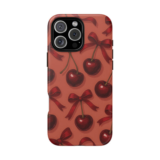 Cherries and Bows Tough Case