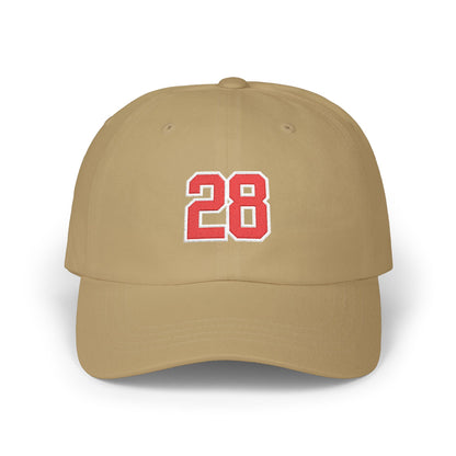 28 Classic Embroidered Dad Cap
