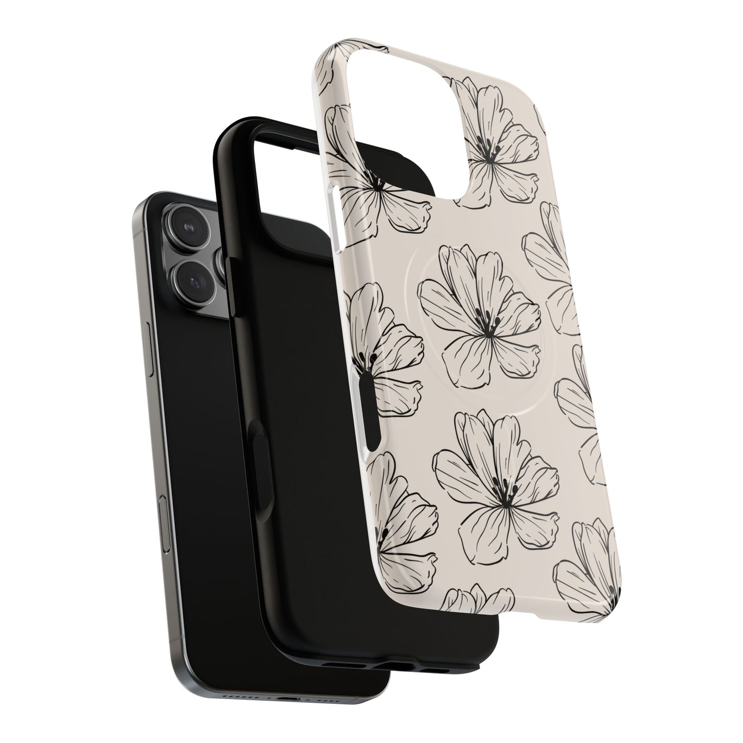 Artsy Floral Tough Magnetic Case