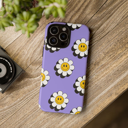 Smiley Daisy Tough Phone Case