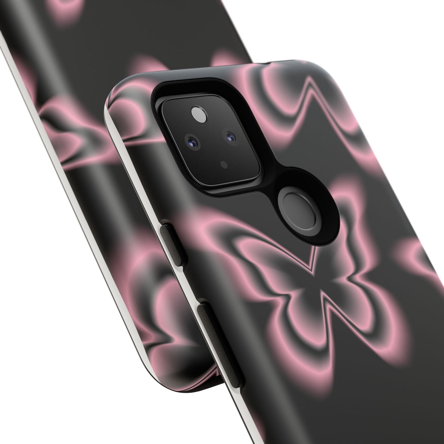 Pink Butterfly Tough Phone Case