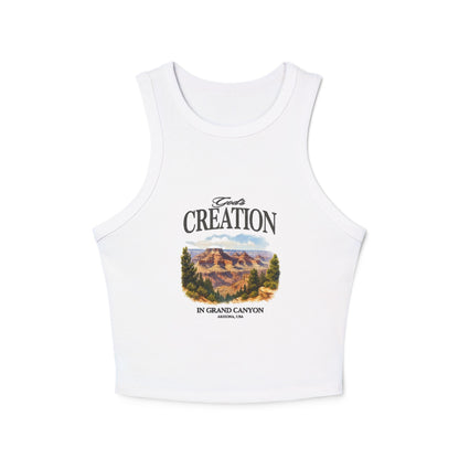 Grand Canyon Micro Rib Racer Tank Top