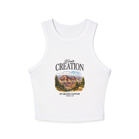 Grand Canyon Micro Rib Racer Tank Top