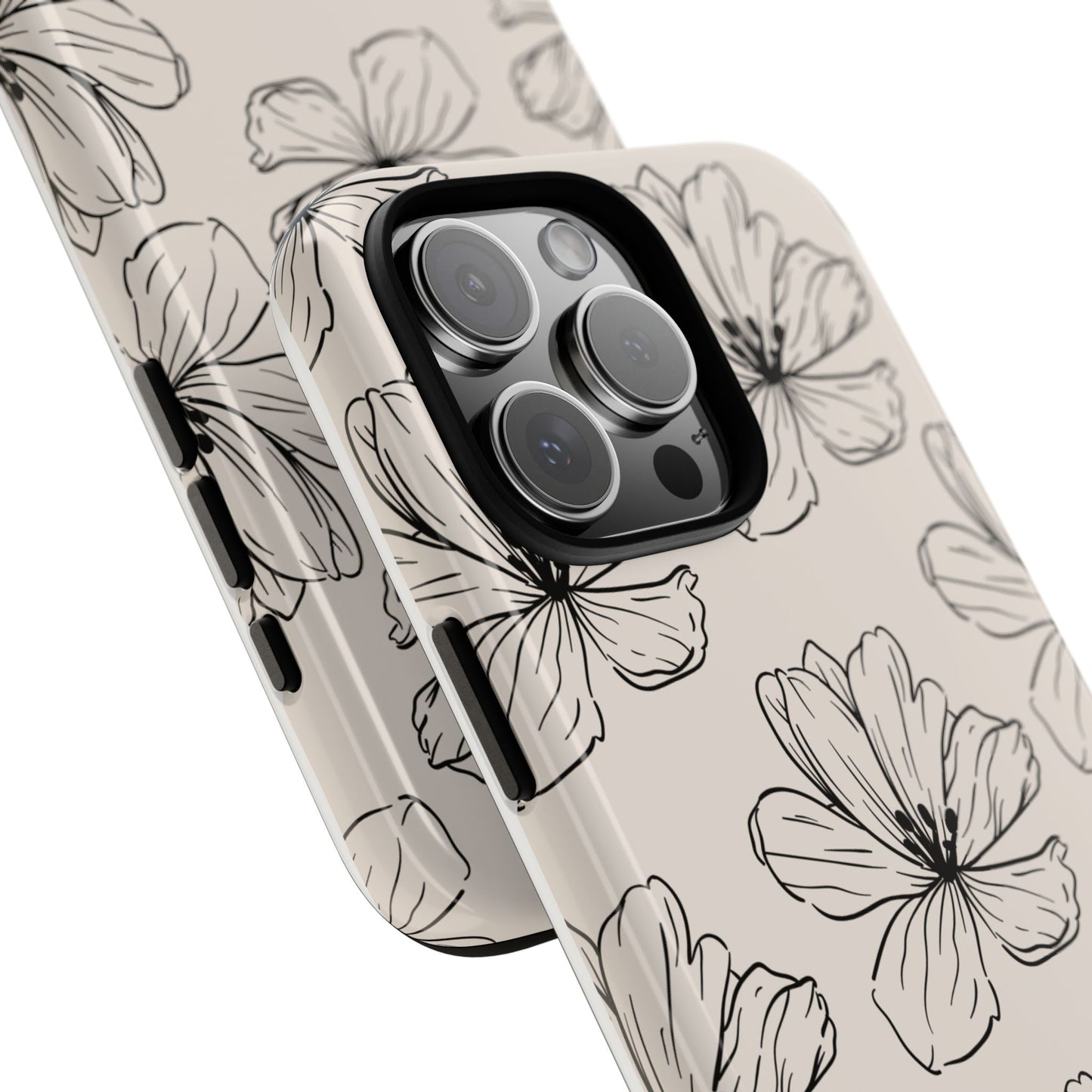 Artsy Floral Tough Phone Case