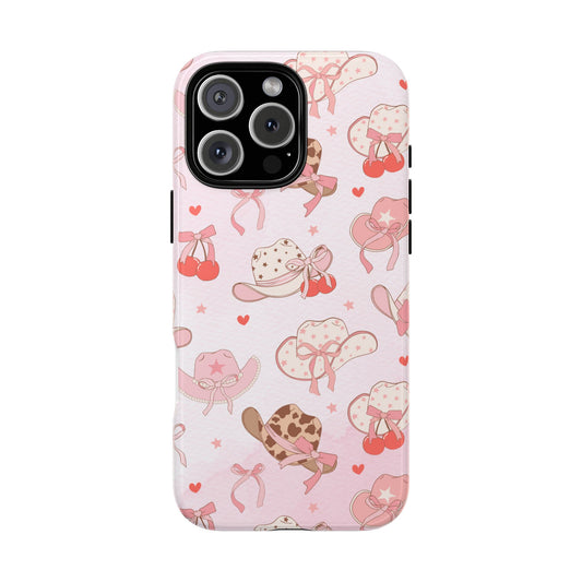 Cowgirl Hat Tough Phone Case