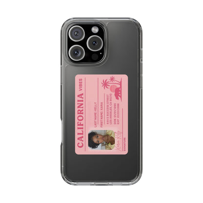 California Vibes Clear Case
