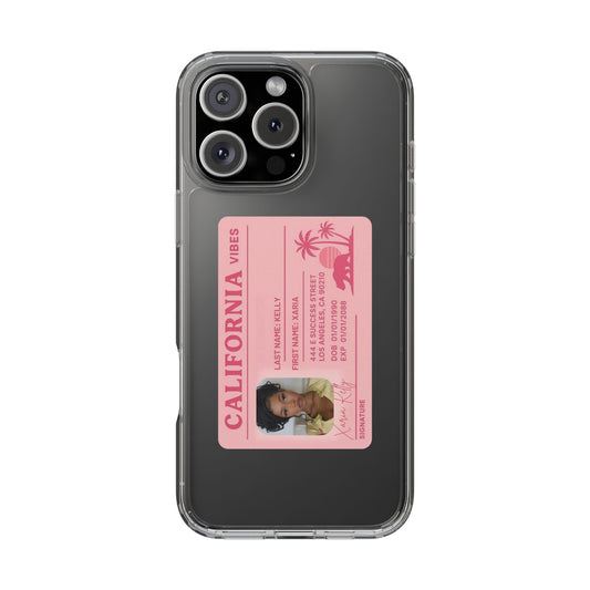 California Vibes Clear Case