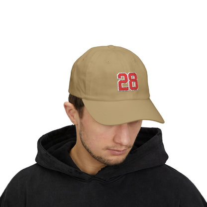 28 Classic Embroidered Dad Cap