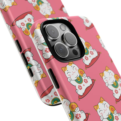 Lucky Cat Tough Phone Case