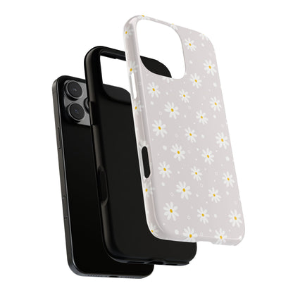 Purple Floral Tough Phone Case