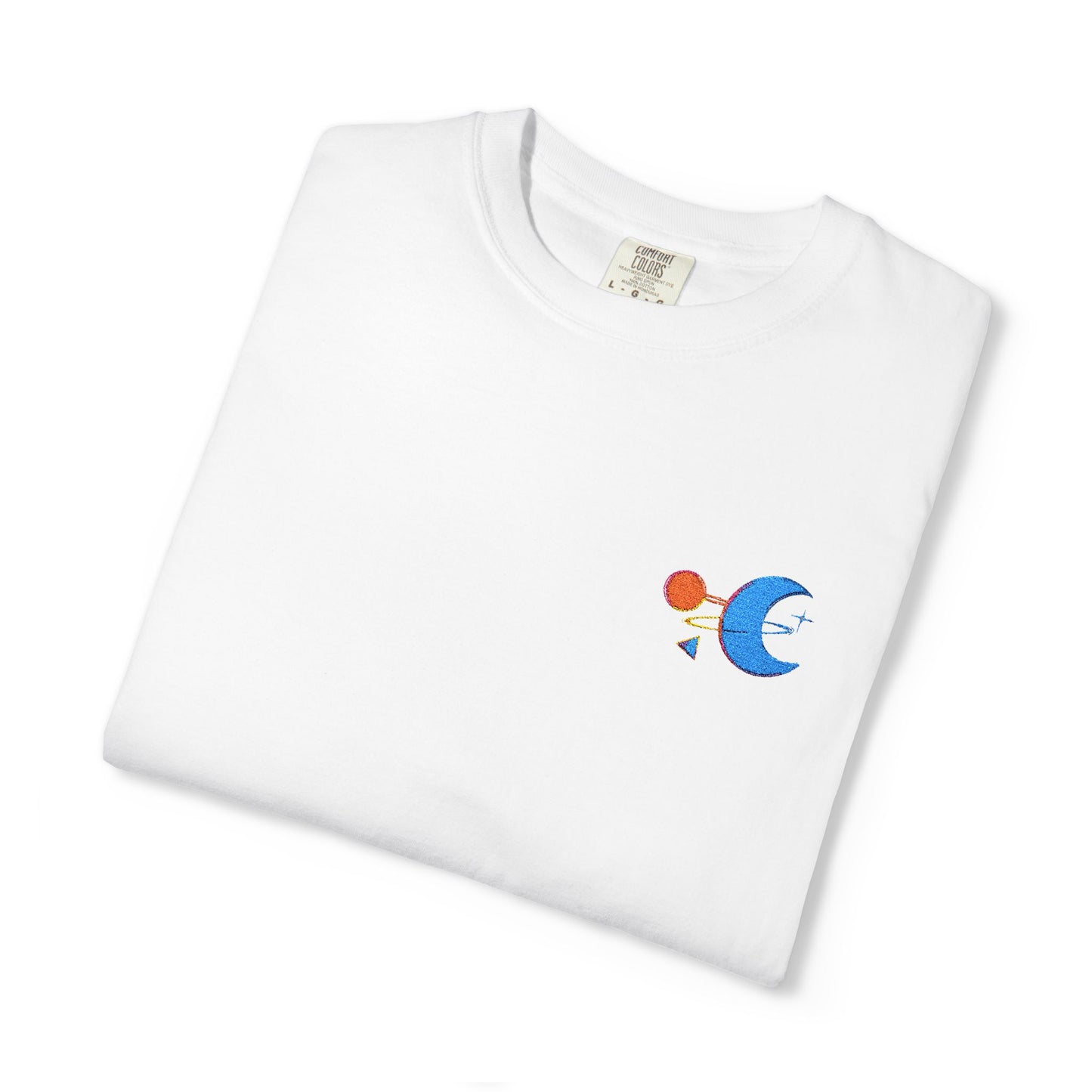 Conjunction Embroidered Unisex Tee