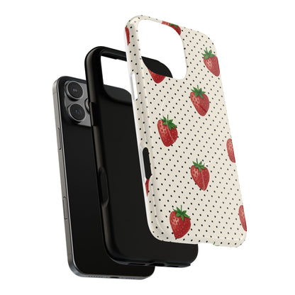Strawberry Tough Magnetic Case