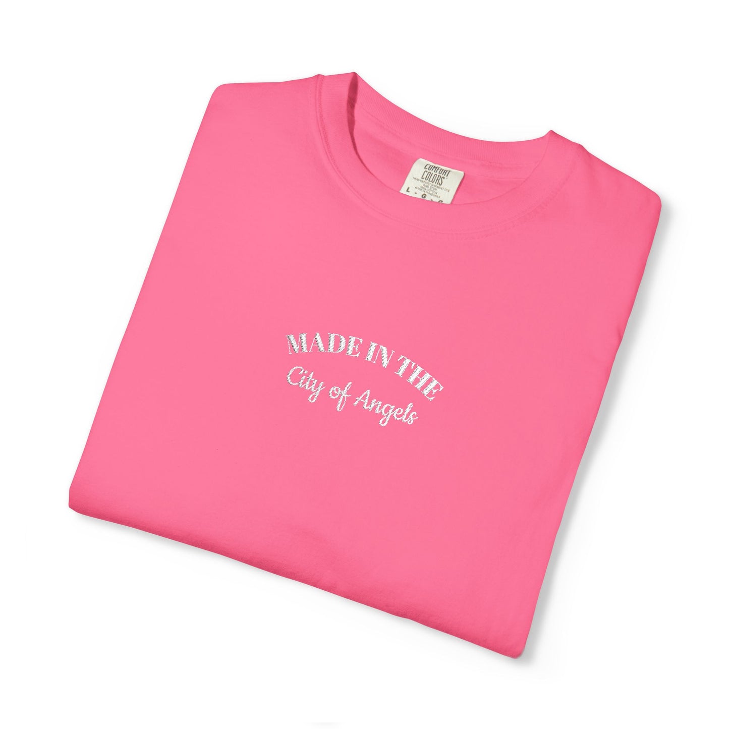 Made in the City of Angels Embroidered Unisex Tee