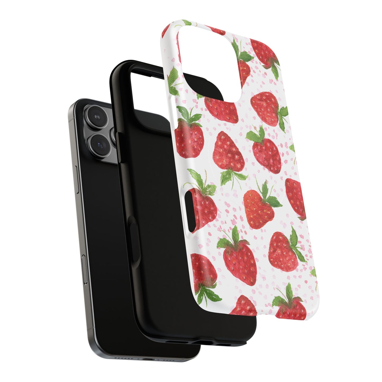 Strawberry Tough Magnetic Case