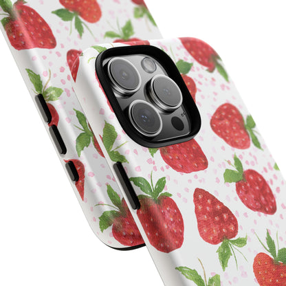 Strawberry Tough Phone Case