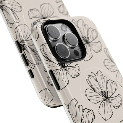 Artsy Floral Tough Magnetic Case