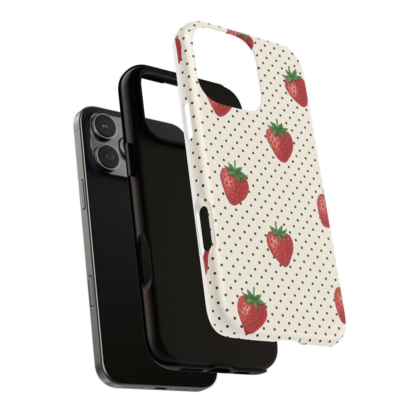 Strawberry Tough Magnetic Case