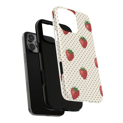 Strawberry Tough Magnetic Case
