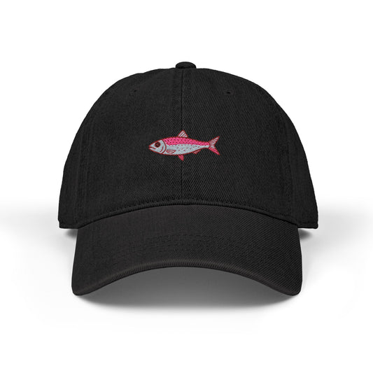 Denim Pink Sardine Hat