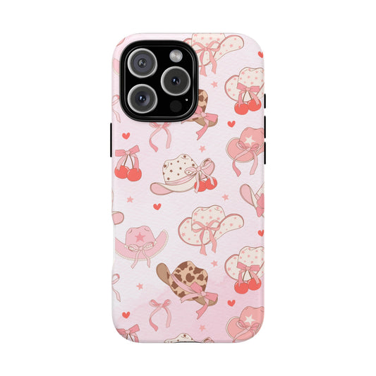 Cowgirl Hat Tough Phone Case