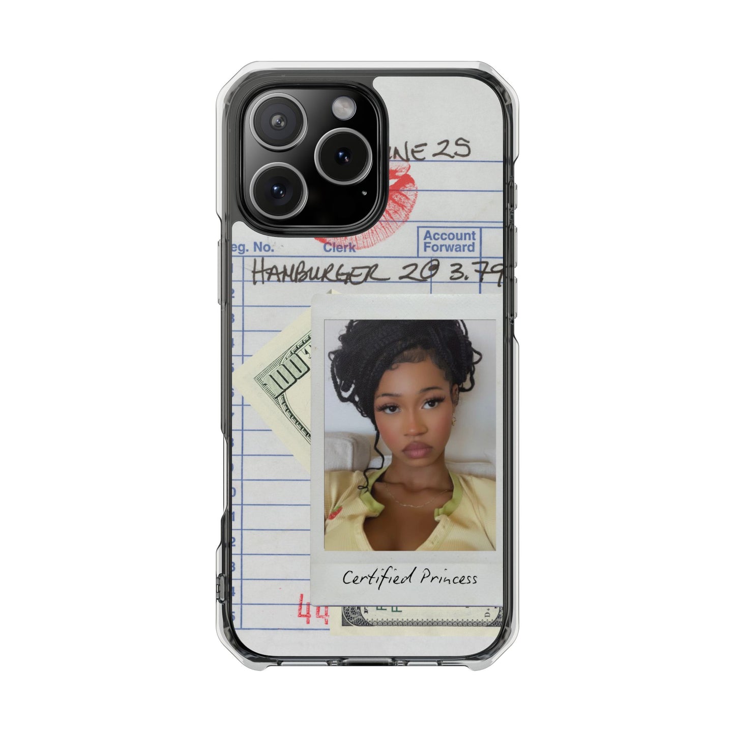 Custom Polaroid Clear Magnetic Impact Case