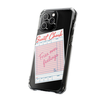 Guest Check Clear Magnetic Impact Case