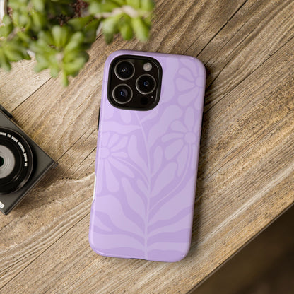 Abstract Floral Tough Phone Case