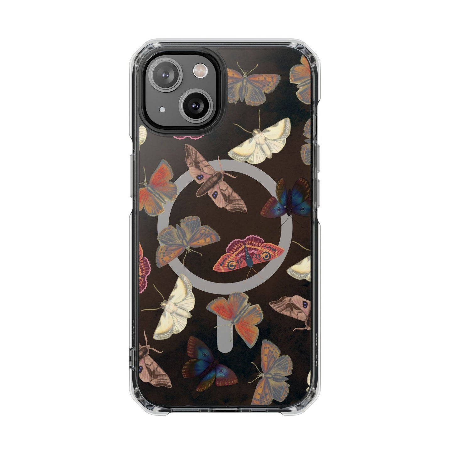Butterfly Tough Clear Magnetic Case