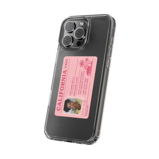California Vibes Clear Case