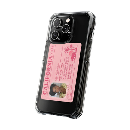 California Vibes Clear Magnetic Impact Case