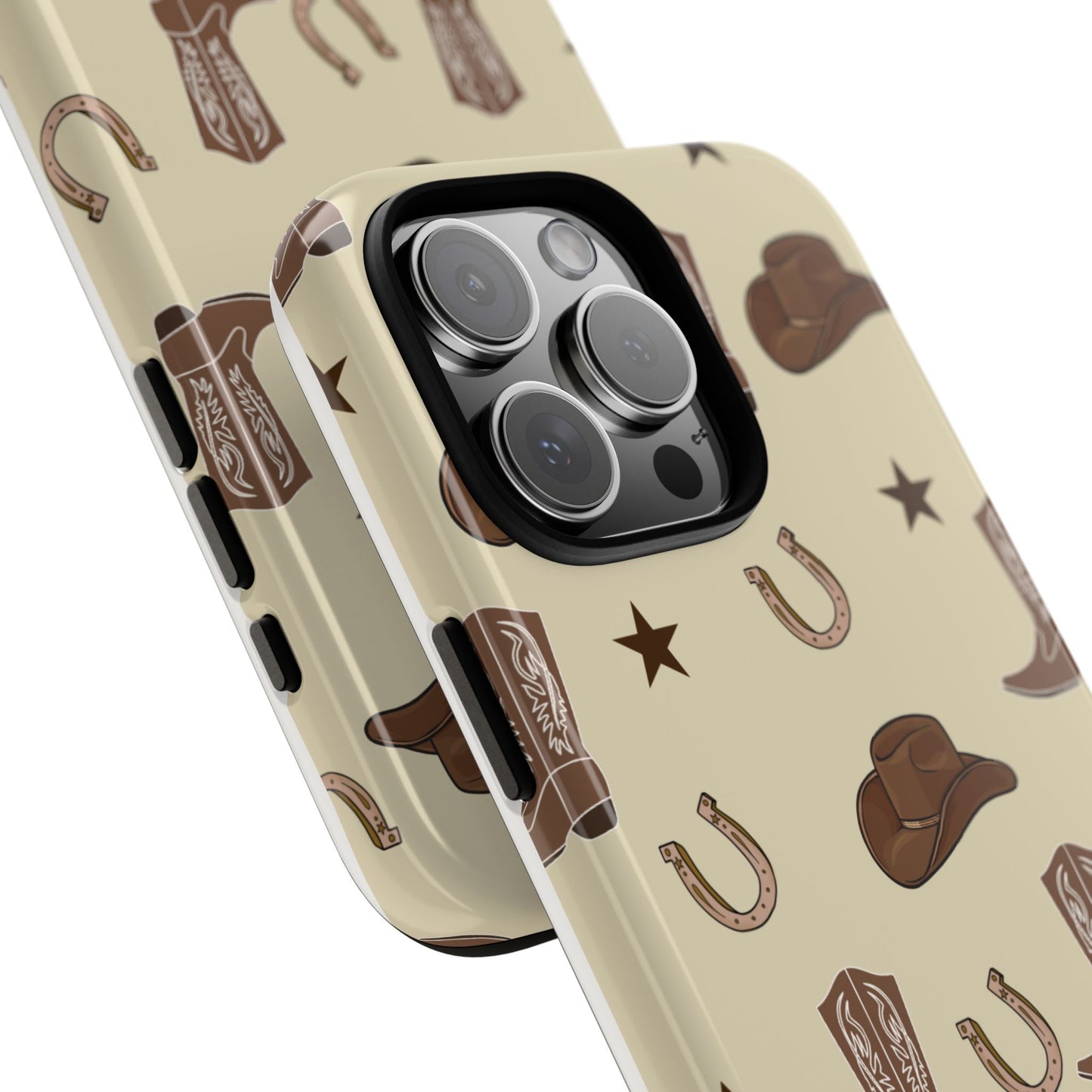 Western-Themed Tough Phone Case