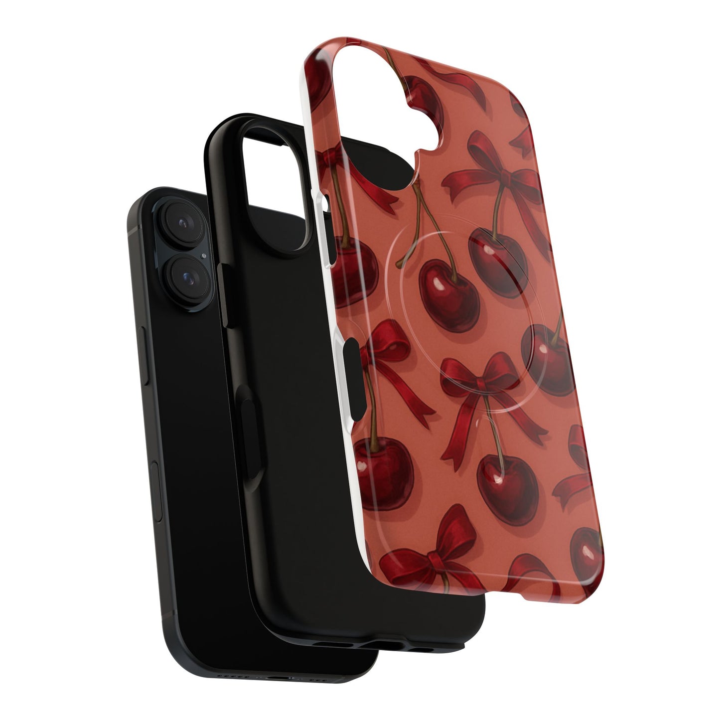 Cherries and Bows Tough Magnetic Case